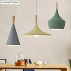 Geometric Metal Pendant Light with Adjustable 150 cm Chain
