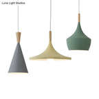 Geometric Metal Pendant Light with Adjustable 150 cm Chain