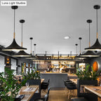 Geometric Metal Pendant Light with Adjustable 150 cm Chain