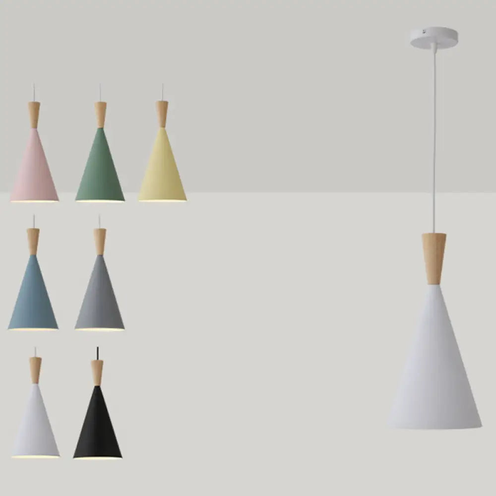 Geometric Metal Pendant Light with Adjustable 150 cm Chain
