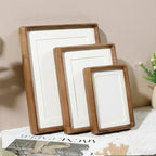 Solid Wood Photo Frame with Rounded Corners, Five Sizes