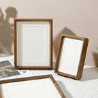 Solid Wood Photo Frame with Rounded Corners, Five Sizes