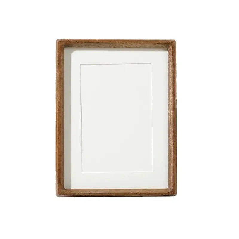 Solid Wood Photo Frame with Rounded Corners, Five Sizes