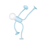 Bendable LED Figure Night Light with Suction Cup