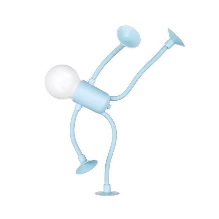 Bendable LED Figure Night Light with Suction Cup