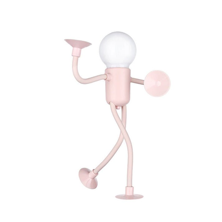 Bendable LED Figure Night Light with Suction Cup