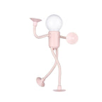 Bendable LED Figure Night Light with Suction Cup