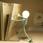 Bendable LED Figure Night Light with Suction Cup