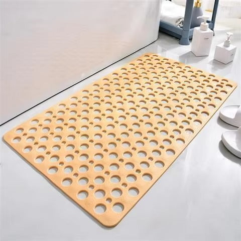 Non-Slip Shower Mat with Suction Cups and Drainage Holes