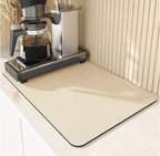 Absorbent Diatomite Kitchen Drying Mat with Non-Slip Base