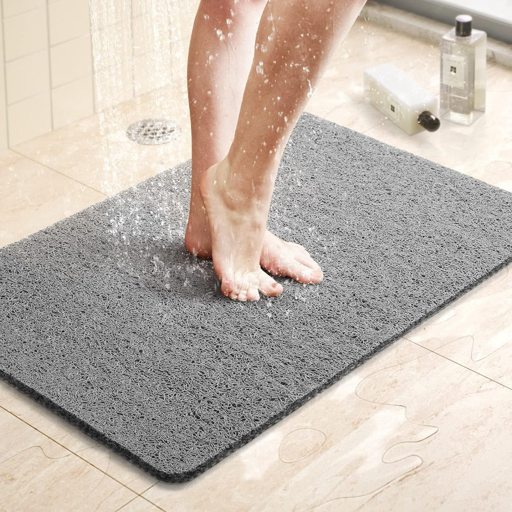 Non-Slip Shower Mat with Open Drainage Design