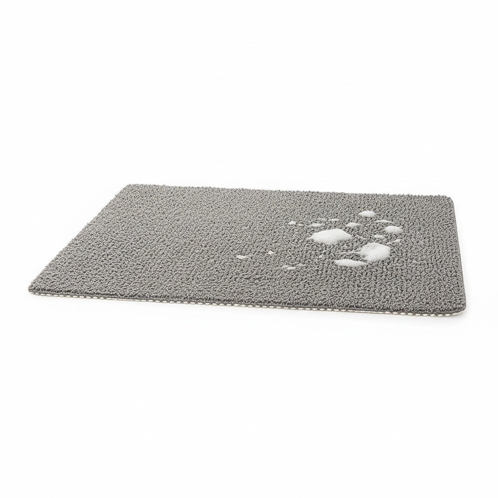 Anti-Slip Shower Mat with Built-In Drainage System