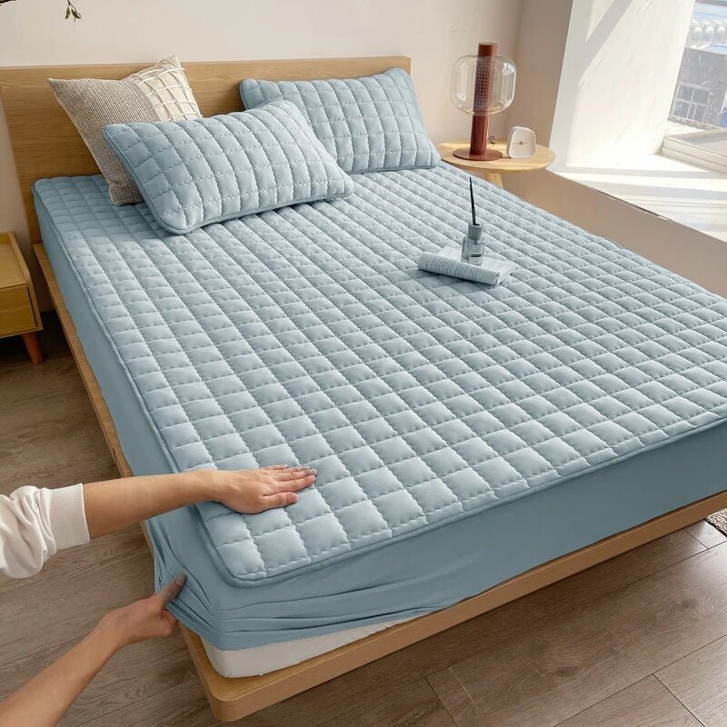 Breathable Mattress Protector, Washable, Fits up to 30cm Depth