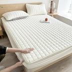 Breathable Mattress Protector, Washable, Fits up to 30cm Depth