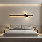 Minimalist Linear LED Wall Light with Indirect Glow, 62 cm