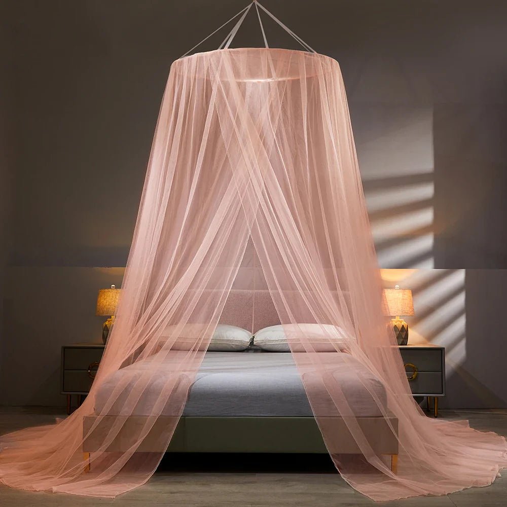 Folding Bed Canopy Mosquito Net for Single and Double Beds