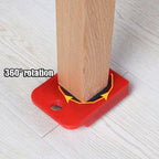 Furniture Mover Set with Lifting Bar, 4 Dollies up to 200 kg