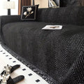 Herringbone Sofa Throw with Tassels, Multiple Sizes