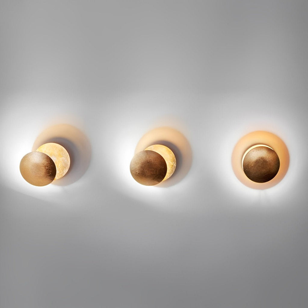 Overlapping Disc Wall Light, 3 Colour Temperatures, 8W LED