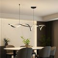 Scandinavian Linear Pendant Light, E27, 100-150cm
