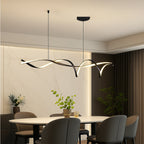 Scandinavian Linear Pendant Light, E27, 100-150cm