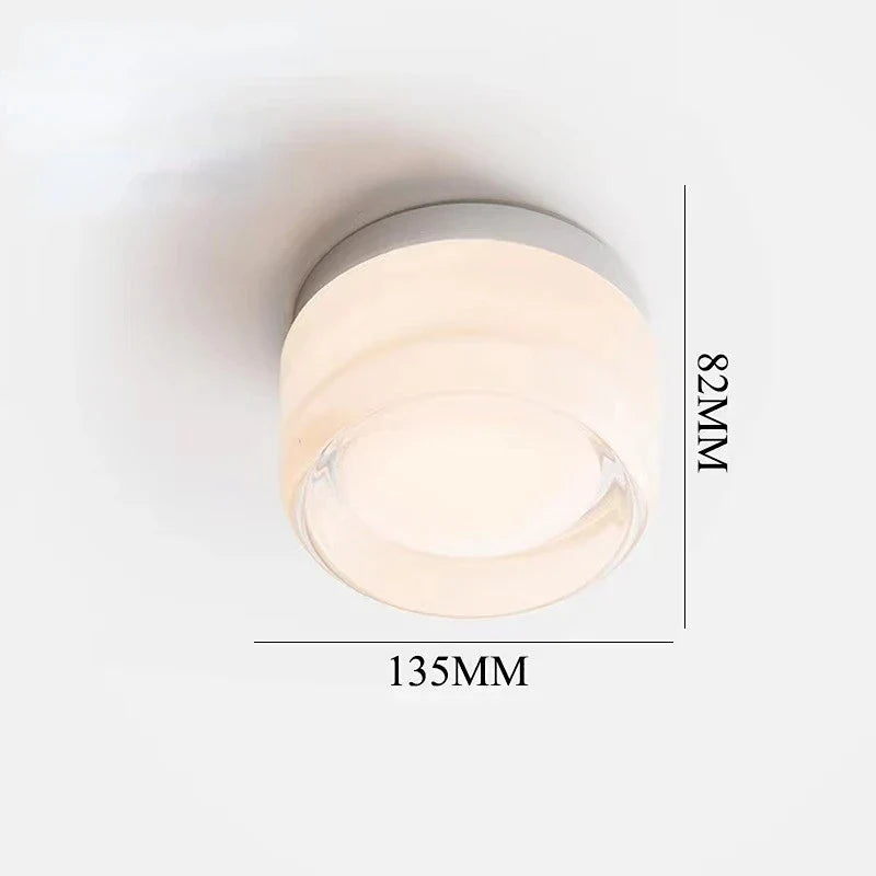 Ribbed Shade LED Wall Light, Up and Down Light