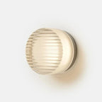 Ribbed Shade LED Wall Light, Up and Down Light