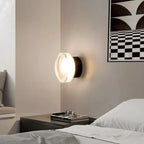 Ribbed Shade LED Wall Light, Up and Down Light
