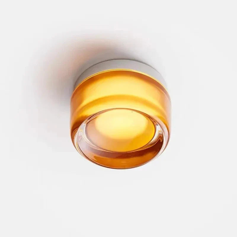 Ribbed Shade LED Wall Light, Up and Down Light