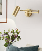 Adjustable Arm LED Wall Light, 180 Degree Swing