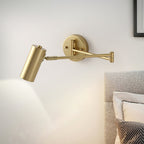 Adjustable Arm LED Wall Light, 180 Degree Swing