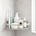 Self-Adhesive Aluminium Shower Shelf with Removable Hook