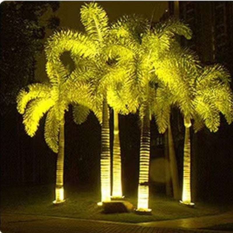 LED Tree Base Uplight for Gardens, Aluminium and Glass