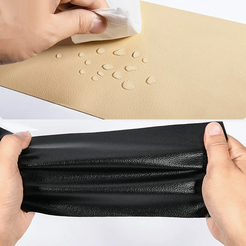 Self-Adhesive Leather Look Repair Patch, 50 x 137 cm