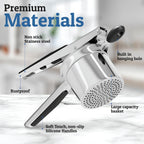 Heavy Stainless Steel Potato Masher, 425g, Dishwasher Safe