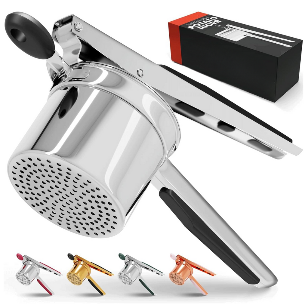 Heavy Stainless Steel Potato Masher, 425g, Dishwasher Safe