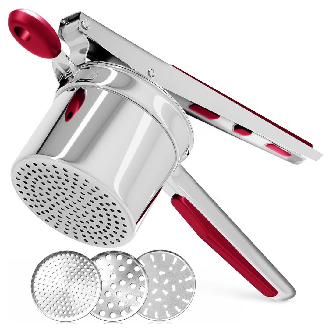 Heavy Stainless Steel Potato Masher, 425g, Dishwasher Safe