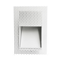 Recessed 3W LED Step Light with Motion Sensor, Frameless White