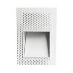 Recessed 3W LED Step Light with Motion Sensor, Frameless White