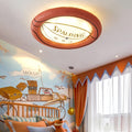 Basketball Ceiling Light for Kids Rooms with Built-In LED