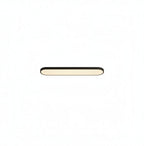 Linear LED Flush Ceiling Light with Rounded Ends, 60 cm