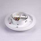 Modern Double-Ring LED Ceiling Light, Square or Round