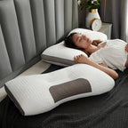 Orthopaedic Neck Support Pillow for Side and Back Sleepers