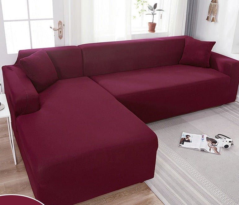 Stretch Corner Sofa Cover with Liquid-Resistant Finish, 7 Colours