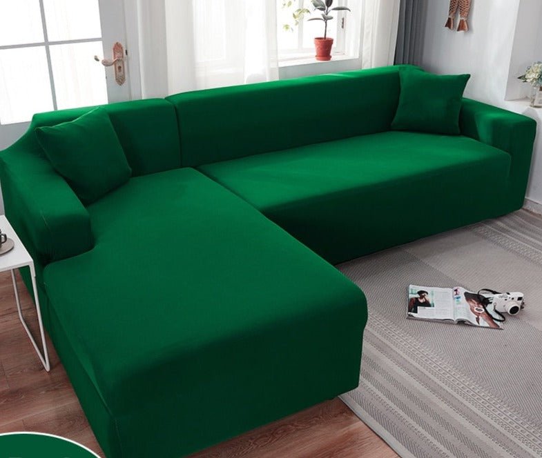 Stretch Corner Sofa Cover with Liquid-Resistant Finish, 7 Colours