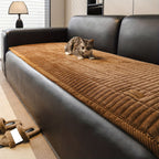 Quilted Sofa Seat Cover with Pet Hair Protection