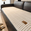 Quilted Sofa Seat Cover with Pet Hair Protection