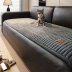 Quilted Sofa Seat Cover with Pet Hair Protection