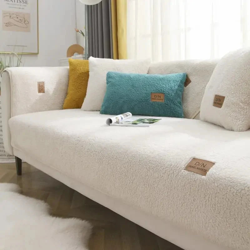 Non-Slip Sofa Protector Cover, Machine Washable, Six Sizes