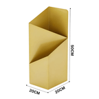 Metal Umbrella Stand, 50 x 20 x 20 cm, Removable Drip Tray